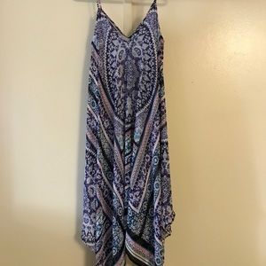 NWOT. Express brand colorful flowing summer dress.